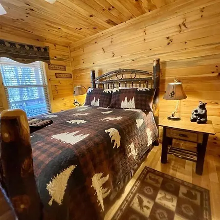 2 Bed Cabin Hot Tub Close To Helen #16